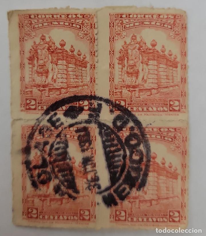 Sellos: SO) 1931 MEXICO, COLONIAL SOURCE, ARCHITECTURE, 2C - Foto 1