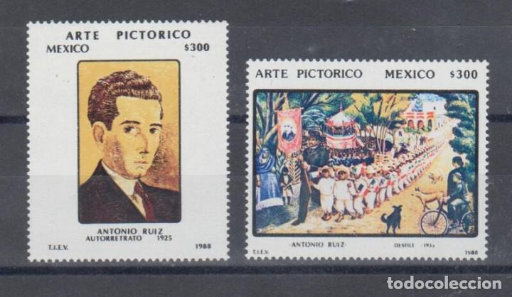Sellos: M&eacute;xico - Pintura - Nuevo - Foto 1