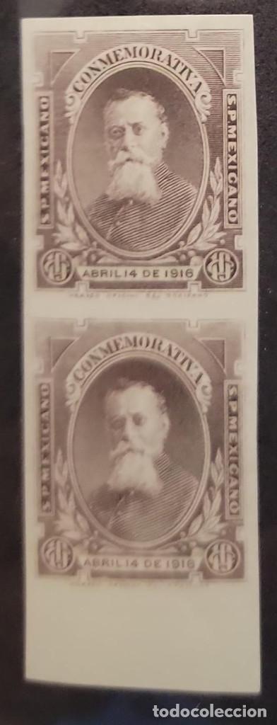 Sellos: SO) MEXICO, CARRANZA, COMMEMORATIVE, IMPERFORATED - Foto 1