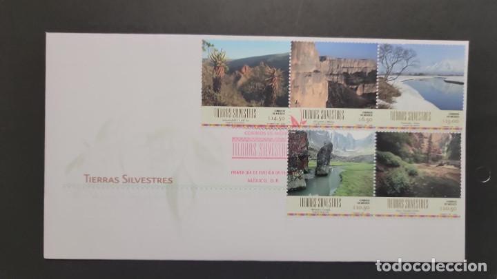 Sellos: SO) MEXICO, WILDLANDS, FDC, NATURE - Foto 1