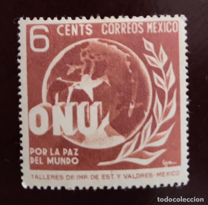 Sellos: SO) MEXICO, UN FOR WORLD PEACE - Foto 1