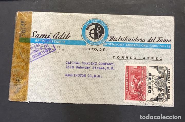 Sellos: SO) MEXICO, EAGLE MAN, AZTEC, CENSORED - Foto 1