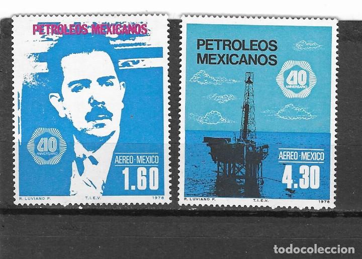 Sellos: MEXICO N&ordm; AE 453 AL 454(**) - Foto 1