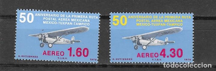 Sellos: MEXICO N&ordm; AE 465 AL 466(**) - Foto 1