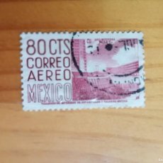 Sellos: MÉXICO - 80 CENTIMOS - CORREO AÉREO - ARQUITECTURA MODERNA.. Lote 364353156