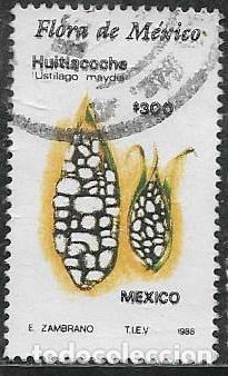 Sellos: M&Eacute;JICO YVERT 1274, FLORA - Foto 1