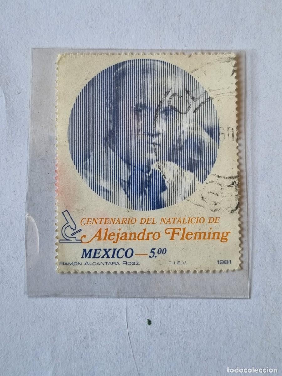 Sellos: Sello - MEXICO - ALEJANDRO FLEMING - (b.63) - Foto 1
