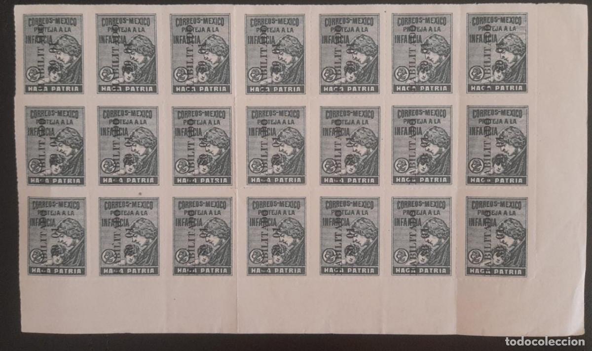 Sellos: SO) MEXICO, PROTECT CHILDREN ENABLED, MNH - Foto 1