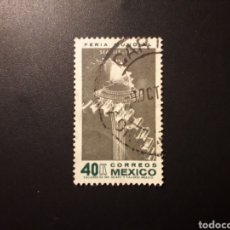 Sellos: MÉXICO YVERT 684 SERIE COMPLETA USADA 1962 FERIA MUNDIAL DE SEATTLE (USA) PEDIDO MÍNIMO 3€