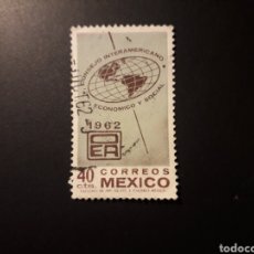 Francobolli: MÉXICO YVERT 685 SERIE COMPLETA USADA 1962 CONSEJO ECONÓMICO Y SOCIAL PEDIDO MÍNIMO 3€