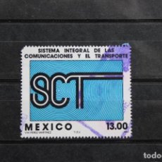 Sellos: MEXICO 1983 SISTEMA INTEGRAL DE LAS COMUNICACIONES Y EL TRANSPORTE