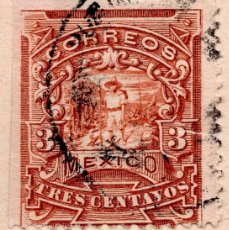 Sellos: MEXICO, , 1898 STAMP MICHEL 215A. Lote 402777424