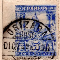 Sellos: MEXICO, , 1898 STAMP MICHEL 217A. Lote 402777459