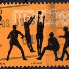 Sellos: MEXICO, , 1968 STAMP MICHEL 1269. Lote 402887199