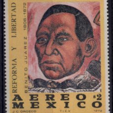 Sellos: MEXICO, , 1972 STAMP MICHEL 1377. Lote 402949544