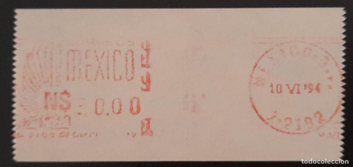 Sellos: SL) 1994 MEXICO Mechanical postage pitney bowes, - Foto 1
