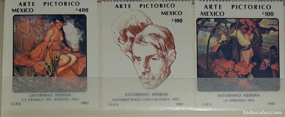 Sellos: M&Eacute;XICO, 1987. - Foto 1