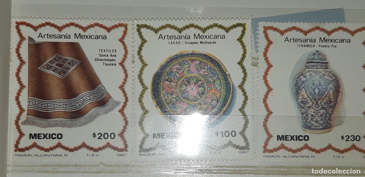 Sellos: M&Eacute;XICO, 1987. - Foto 1