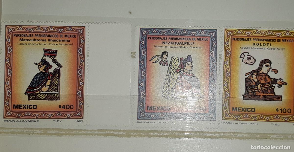 Sellos: M&Eacute;XICO, 1987. - Foto 1