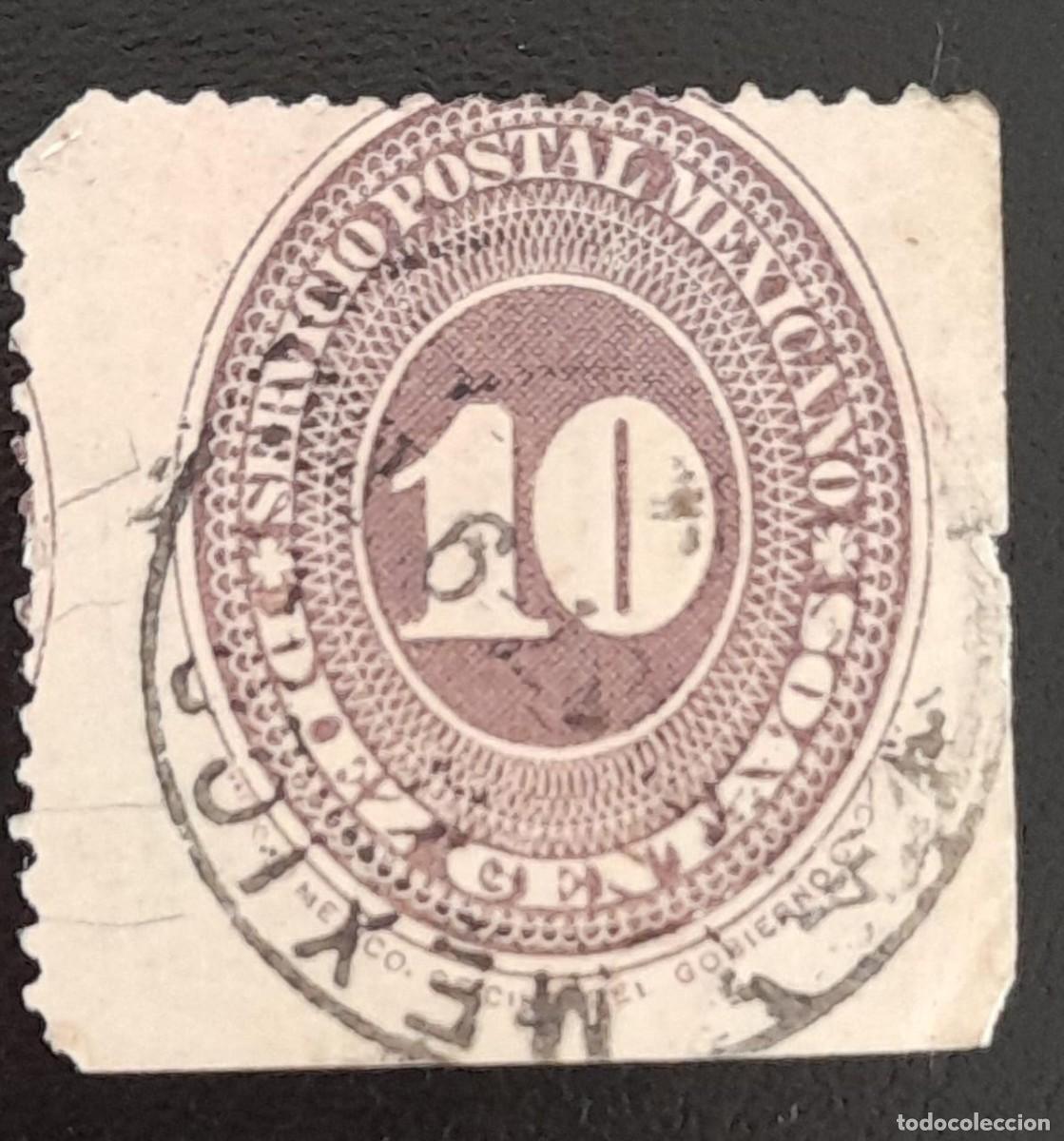 Sellos: SL) MEXICO NUMERAL 10C USED - Foto 1