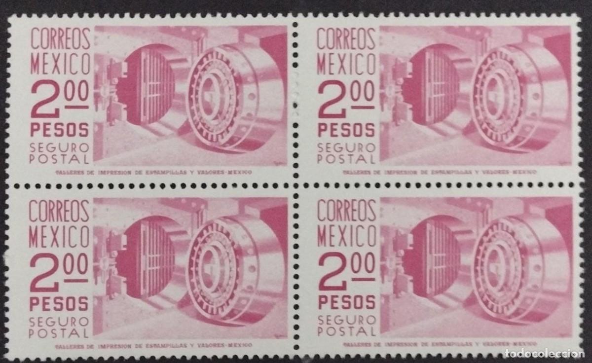 Sellos: BD) MEXICO, POSTAL INSURANCE, MNH - Foto 1