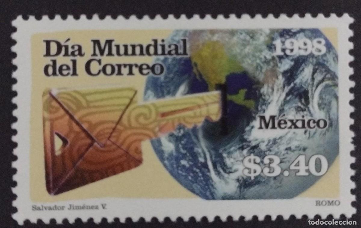 Sellos: BD)1998, MEXICO, WORLD POST DAY, MNH - Foto 1