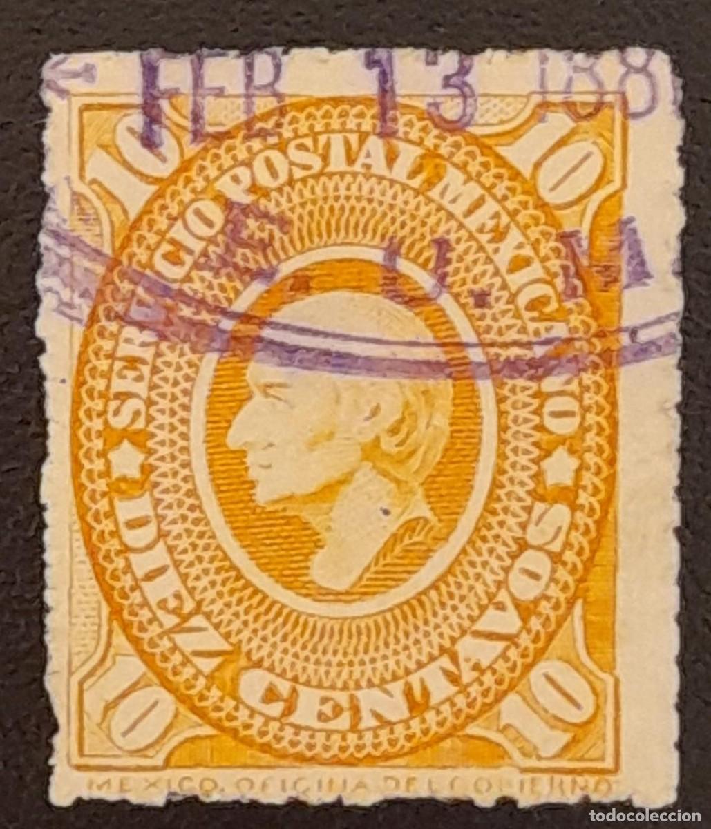 Sellos: SL) MEXICO HIDALGO MEDALLION 10C USED - Foto 1