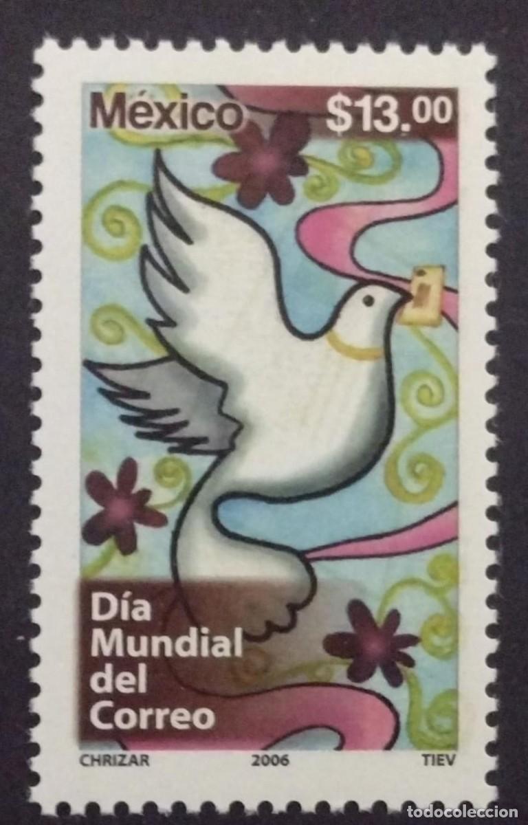 Sellos: BD)2006, MEXICO, WORLD POST DAY, MNH - Foto 1