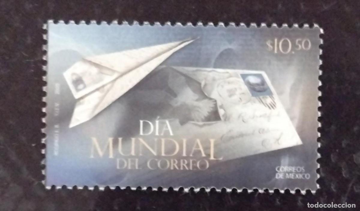 Sellos: BD) 2009, MEXICO, WORLD POST DAY, MNH - Foto 1