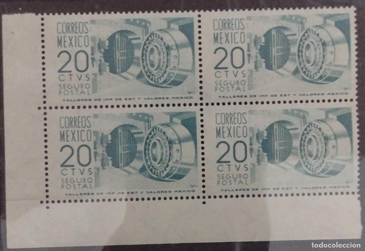 Sellos: BD) MEXICO, POSTAL INSURANCE, MNH - Foto 1