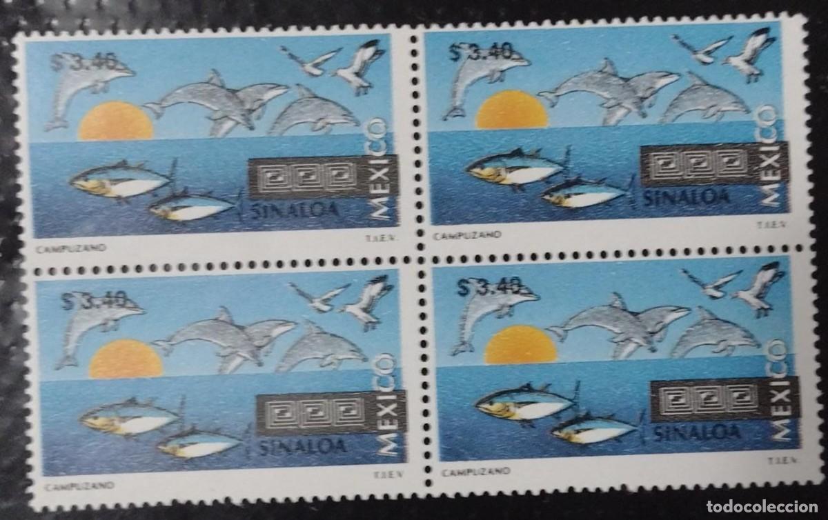 Sellos: BD) MEXICO, PECES, SINALOA, MNH - Foto 1