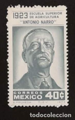 Sellos: SL) MEXICO ANTONIO NARRO MNH - Foto 1