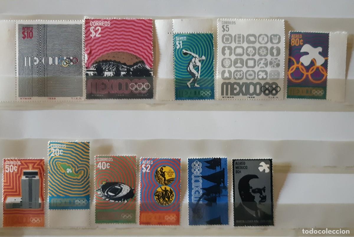 Sellos: M&Eacute;XICO, 1968. - Foto 1