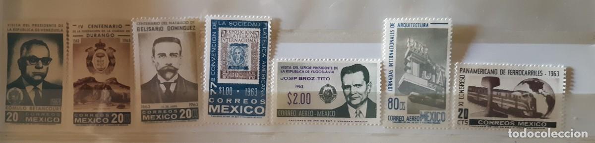 Sellos: M&Eacute;XICO, 1963. - Foto 1