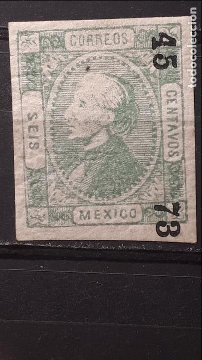 Sellos: M&Eacute;XICO . 1872. EDIFIL &deg;. YVERT 48 tipo l. - Foto 1