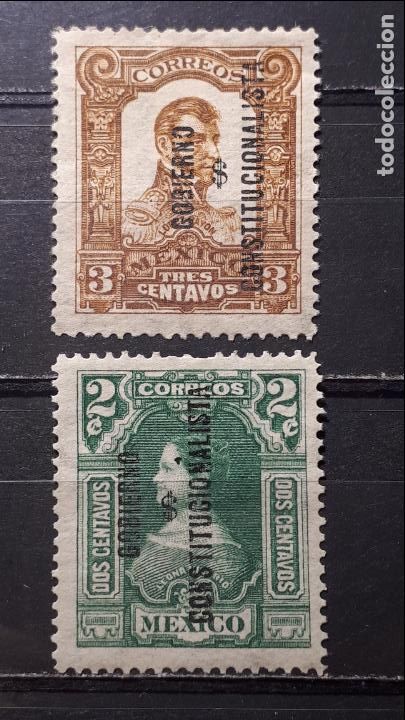 Sellos: M&Eacute;XICO . A&Ntilde;O 1916 *. YVERT 357a - Foto 1