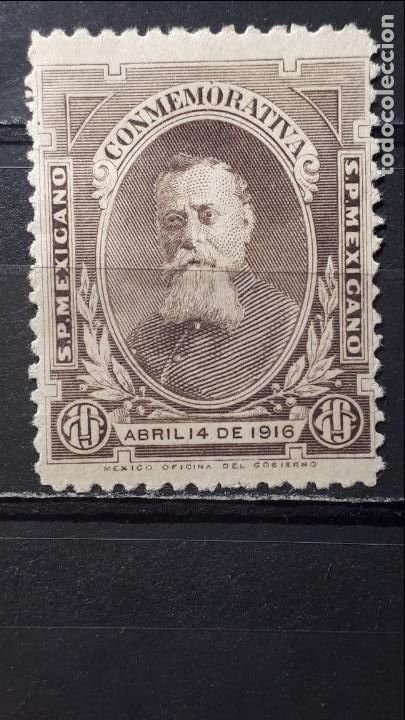 Sellos: M&Eacute;XICO . A&Ntilde;O 1916 * . YVERT 388 - Foto 1