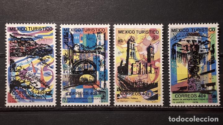 Sellos: M&Eacute;XICO . A&Ntilde;O 1969 * * . YVERT 760/3. - Foto 1