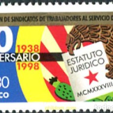 Francobolli: 343806 MNH MEXICO 1998 FEDERACION DE SINDICATOS DE TRABAJADORES
