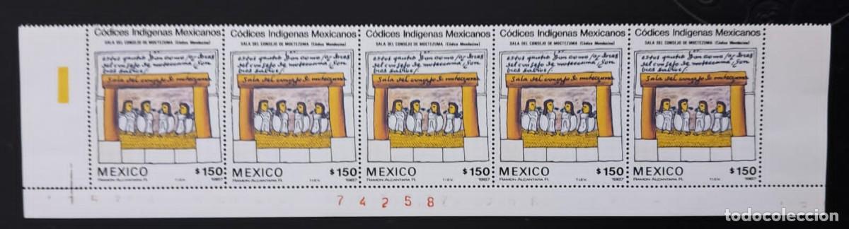 Sellos: SD)MEXICO. MEXICAN INDIGENOUS CODES. M NH - Foto 1