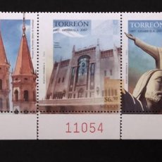 Sellos: SD)MEXICO. CATHEDRALS. CHRIST. ARCHITECTURE. MNH