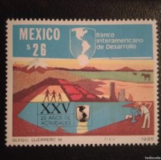 Sellos: MÉXICO 1985** - BANCO DE DESARROLLO - X7