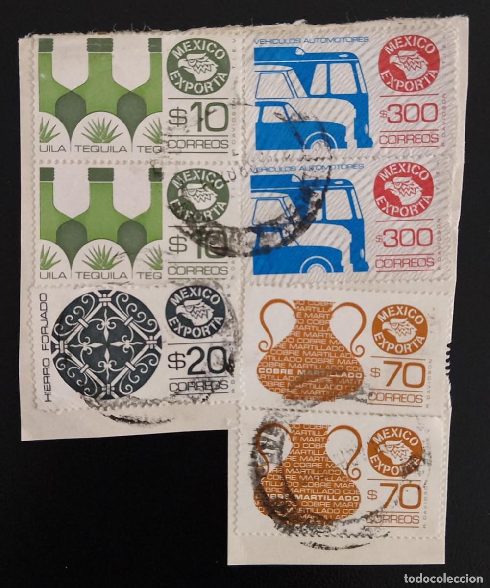 Sellos: SD)MEXICO. FRAGMENT. MEXICO EXPORTS. INVERTED PLOT - Foto 1