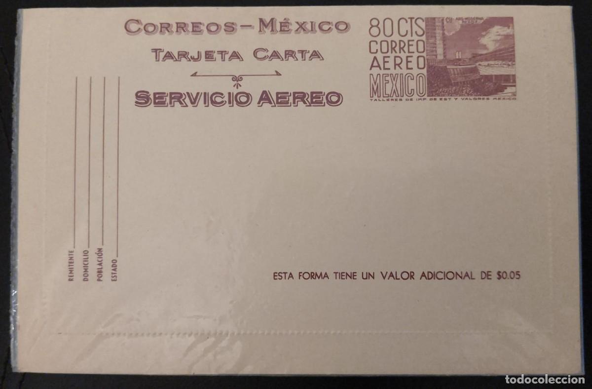 Sellos: SD)1952, MEXICO, POSTAL INTEGER, UNIVERSITY CITY - Foto 1