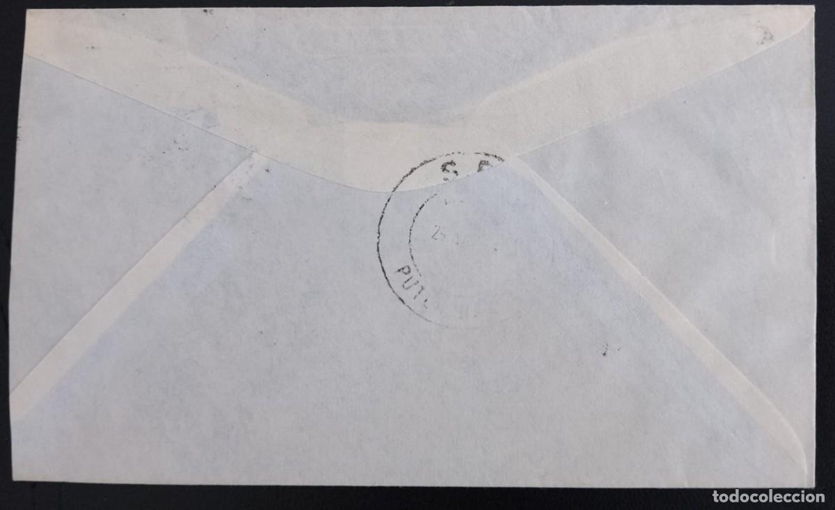 Sellos: SD)MEXICO, LETTER WITH FRAMA LABEL - Foto 2