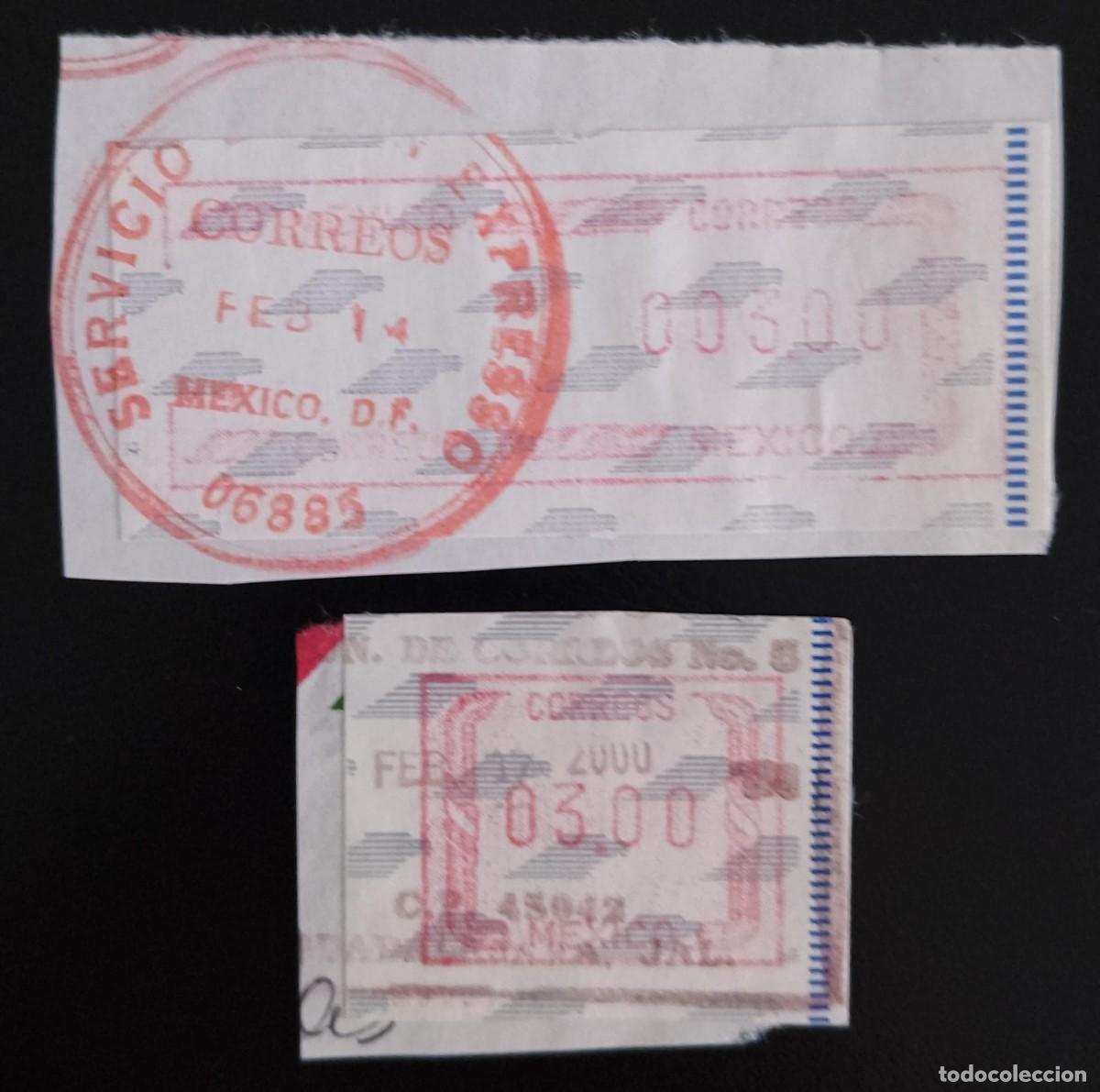Sellos: SD)MEXICO, ATM, FRAMA LABELS - Foto 1