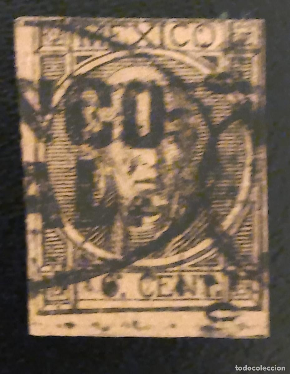 Sellos: SD)MEXICO, HIDALGO, 6 CENTS, EXIT - Foto 1