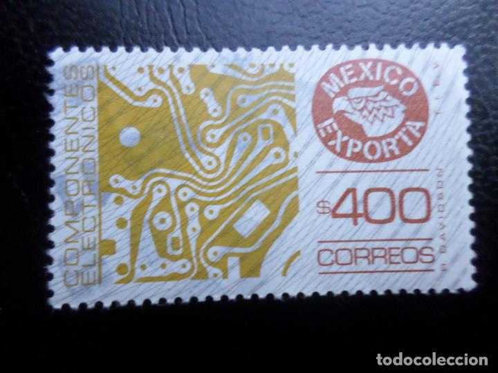Sellos: *mexico, 1981, mexico exporta componentes electronicos, Yvert 1092 - Foto 1