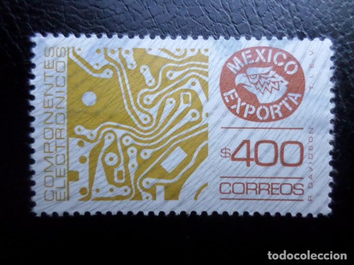Sellos: *mexico, 1981, mexico exporta componentes electronicos, Yvert 1092 - Foto 1