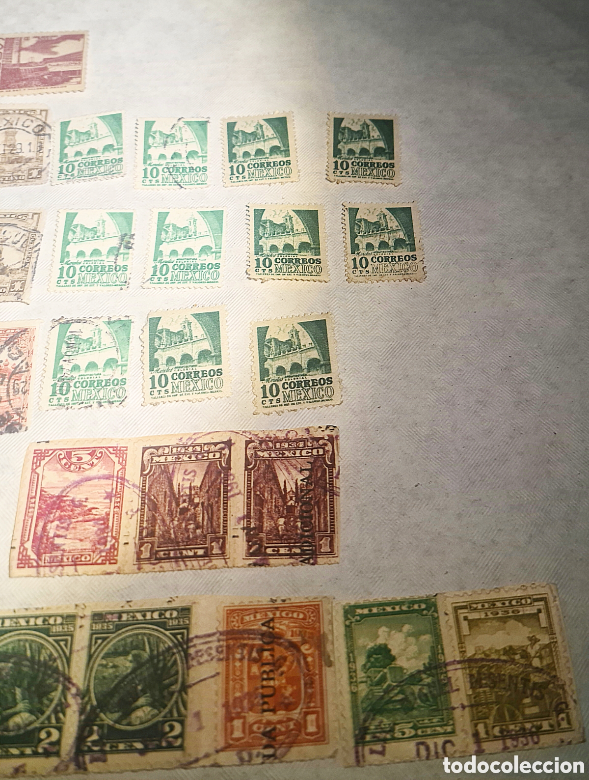 Sellos: Colecci&oacute;n sellos M&eacute;xico - Foto 2